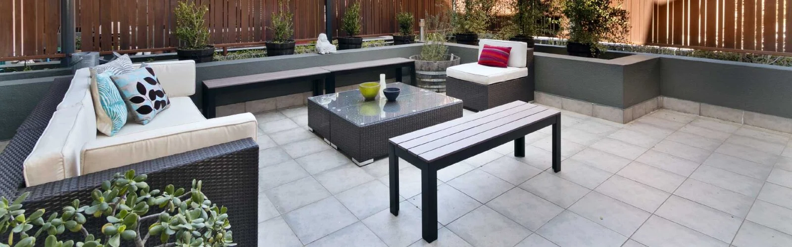 Patio Area Essex Garden